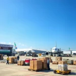 air freight shipping terminal in Shenzhen